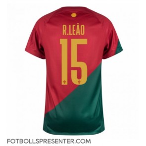 Portugal Rafael Leao #15 Hemma Matchtröja VM 2022 Kortärmad